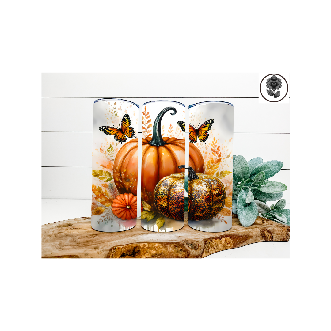 Fall Pumpkin Tumbler - Several Options