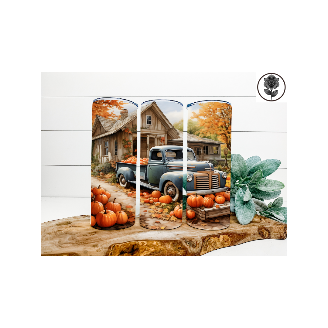 Fall Country Trucks Tumbler - Several Options