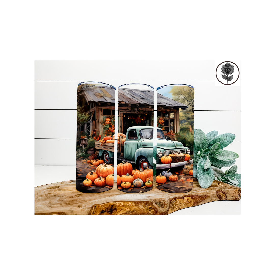 Fall Country Trucks Tumbler - Several Options