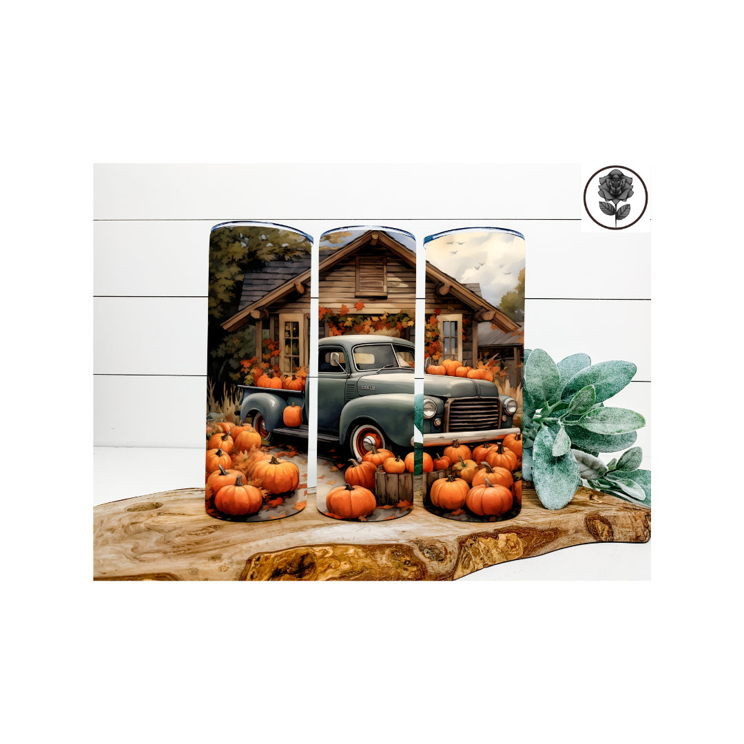 Fall Country Trucks Tumbler - Several Options