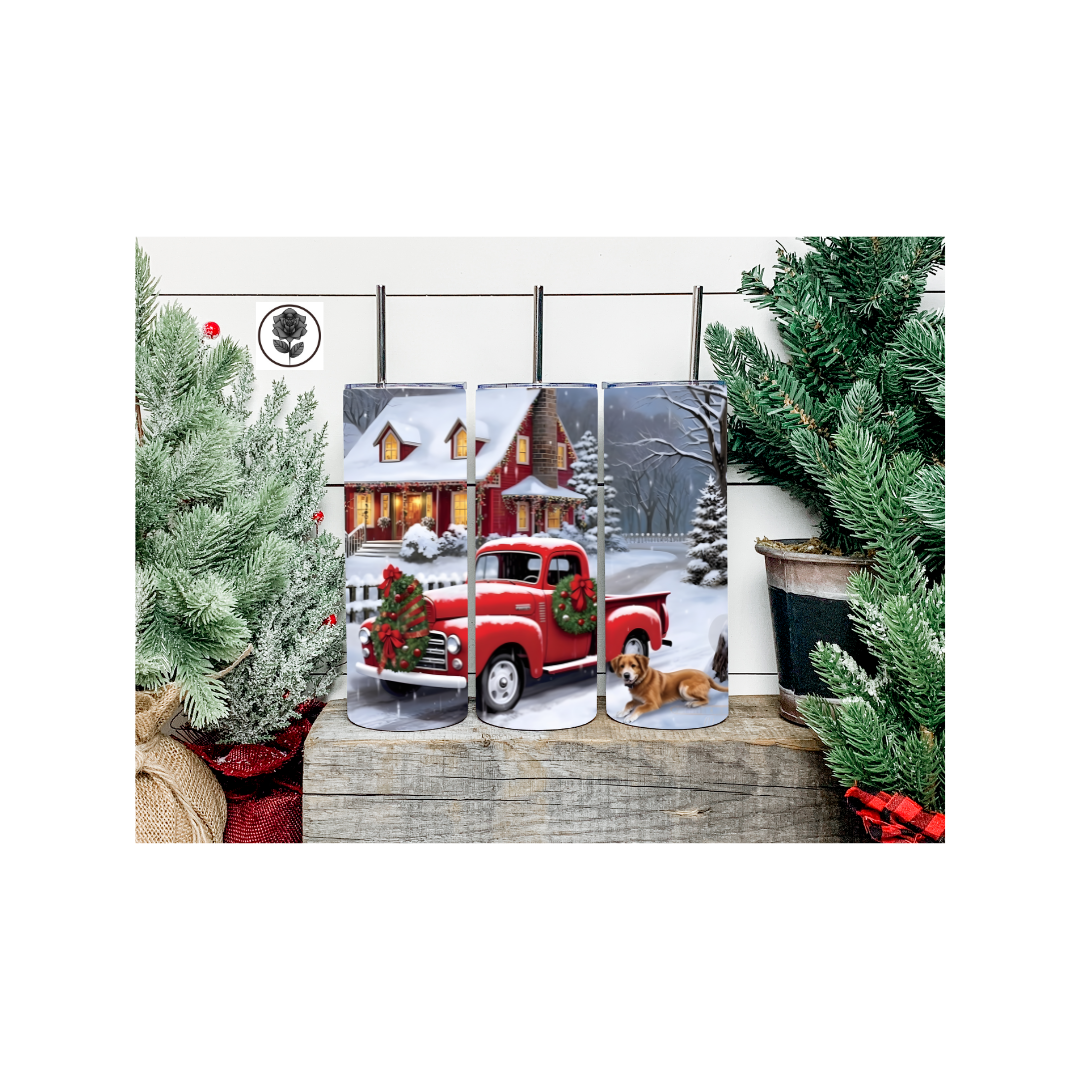 Holiday Truck - Red 2 - Gift Set