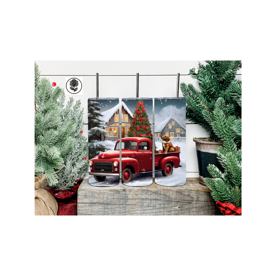 Holiday Truck - Red 4 - Gift Set