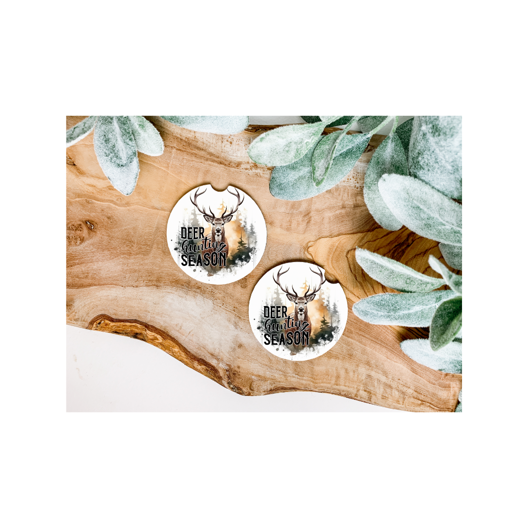 Hunting Car Coasters - Several Style Options