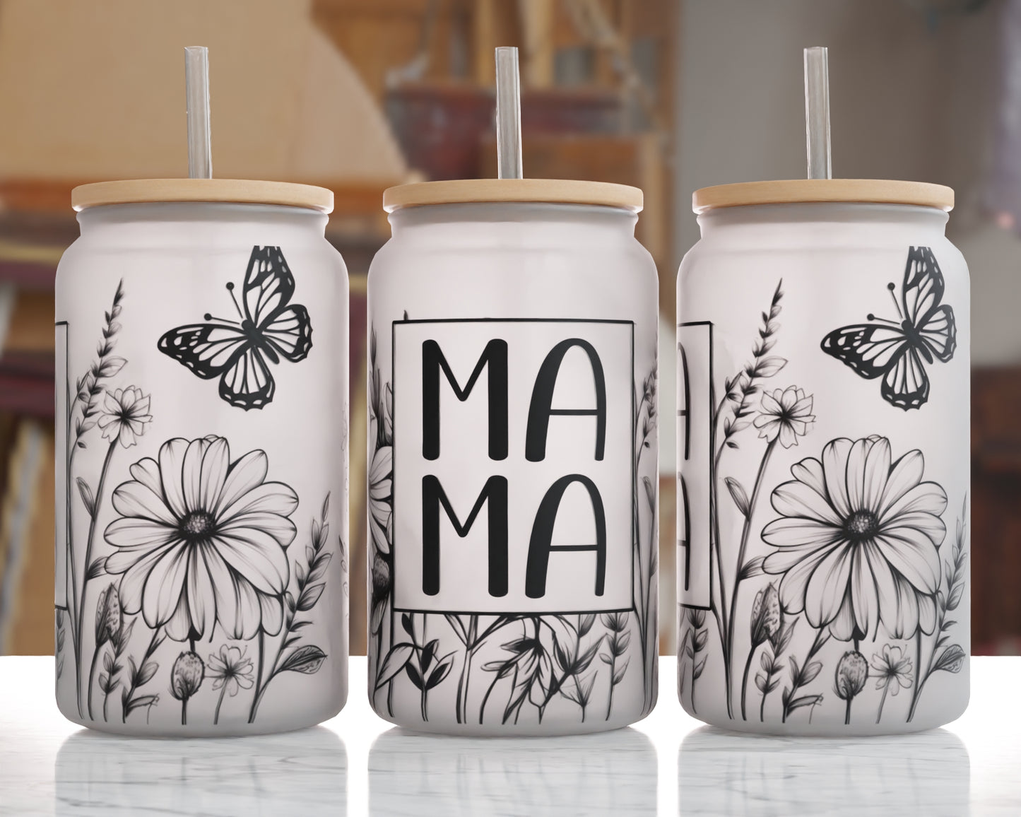 Mama Glass Cup