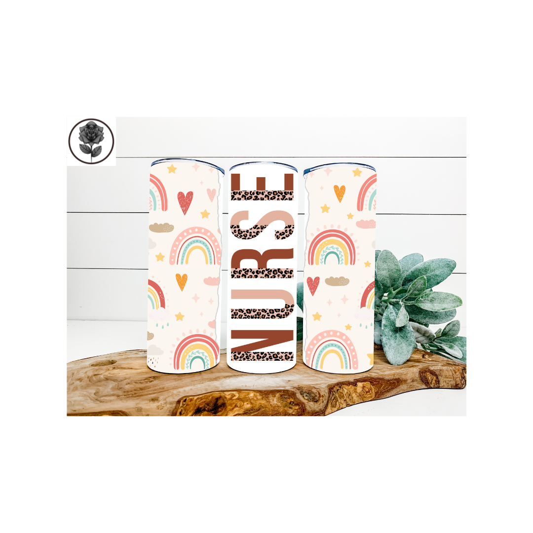 Nurse Rainbows Tumbler