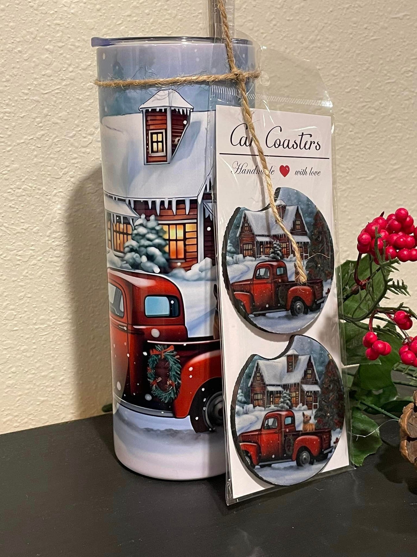 Holiday Truck - Red 1 - Gift Set