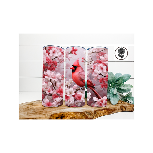 Red Bird Tumbler