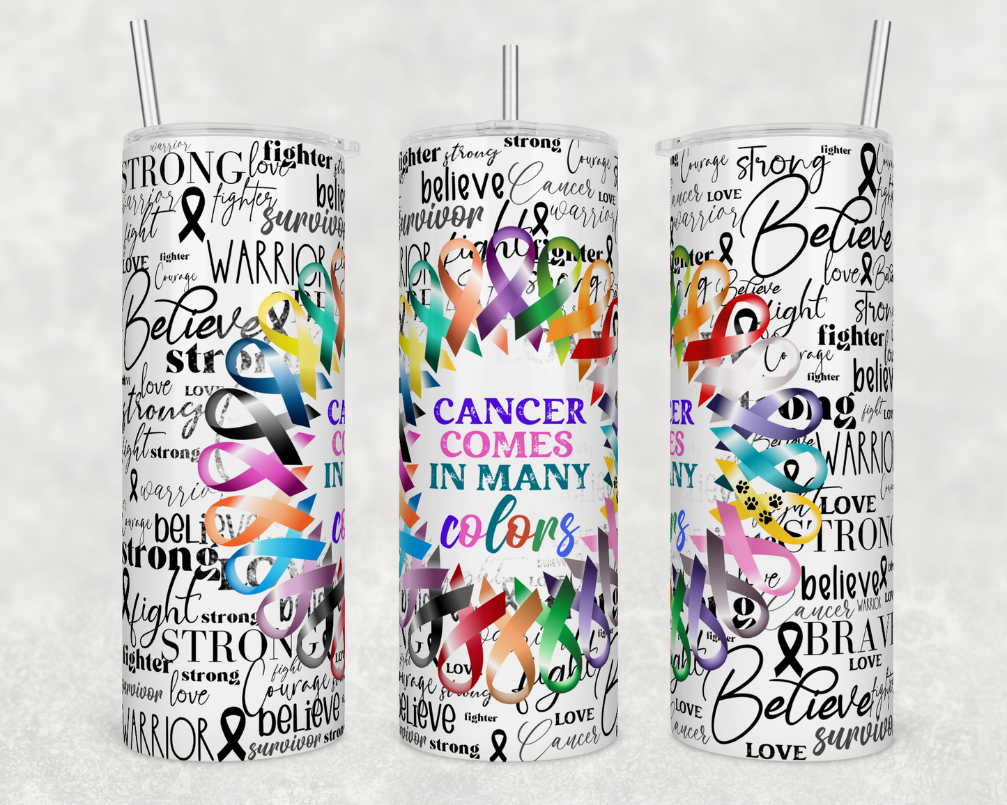 Cancer Awareness Tumbler