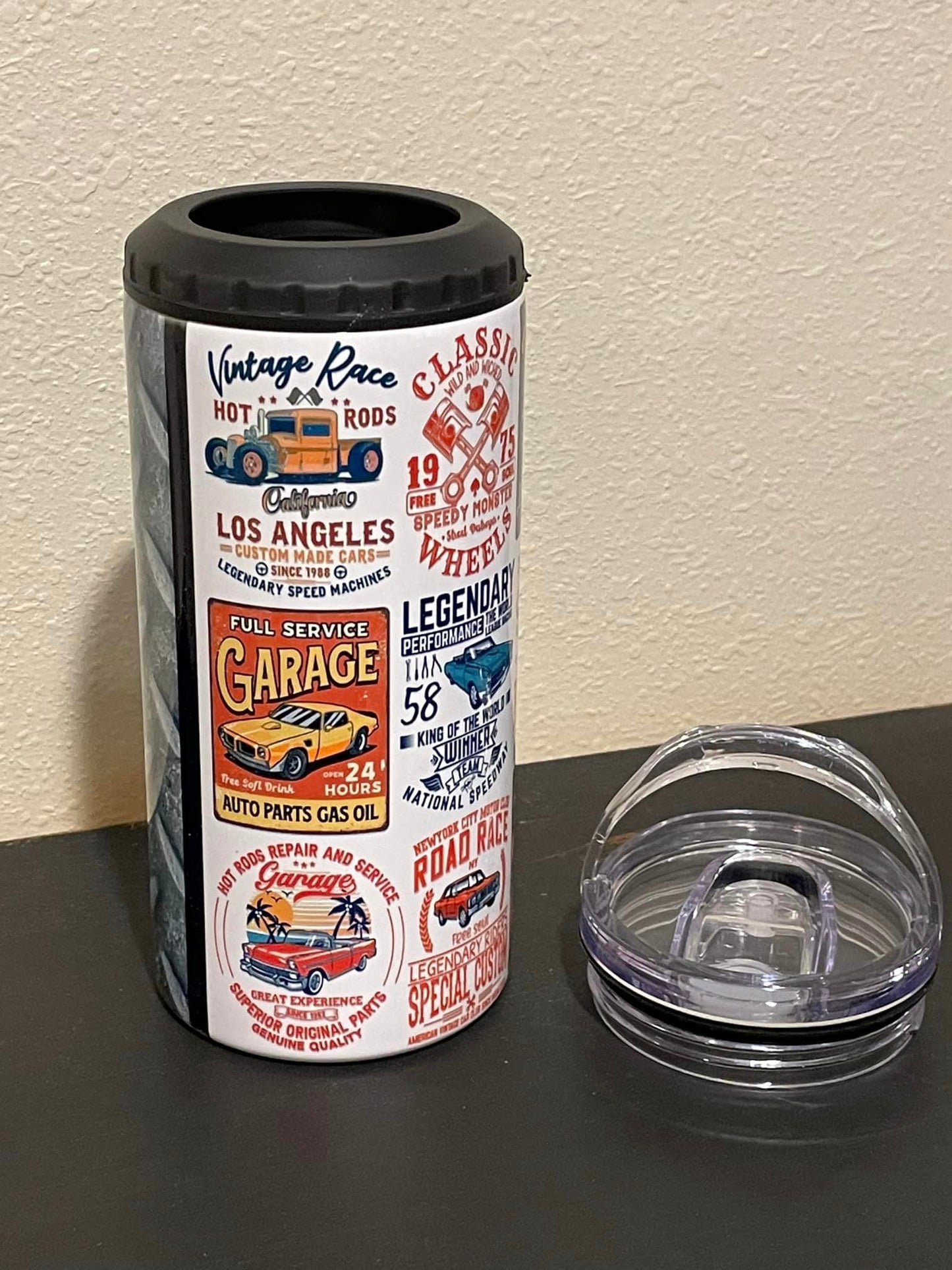 Car Guy 4-in-1 Can Cooler