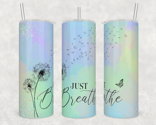 Just Breathe Tumbler