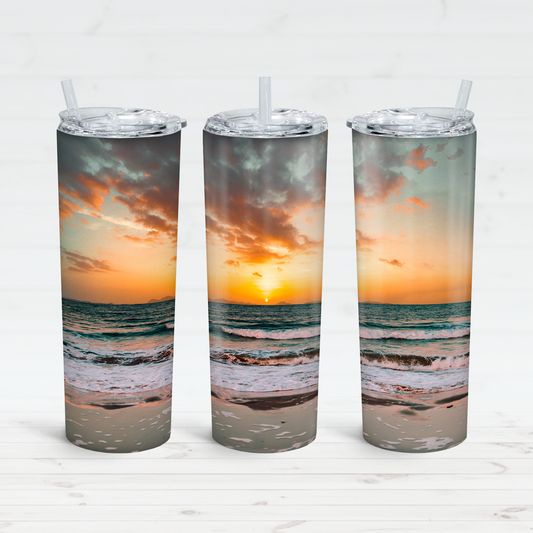 Sunset Beach Tumbler