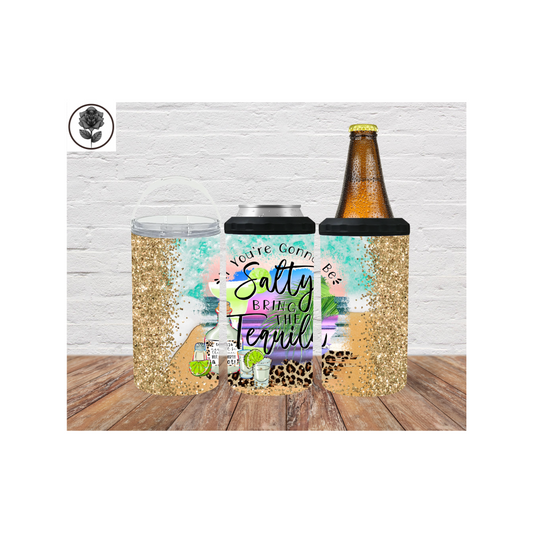 Salty Tequila 4-in-1 Can Cooler